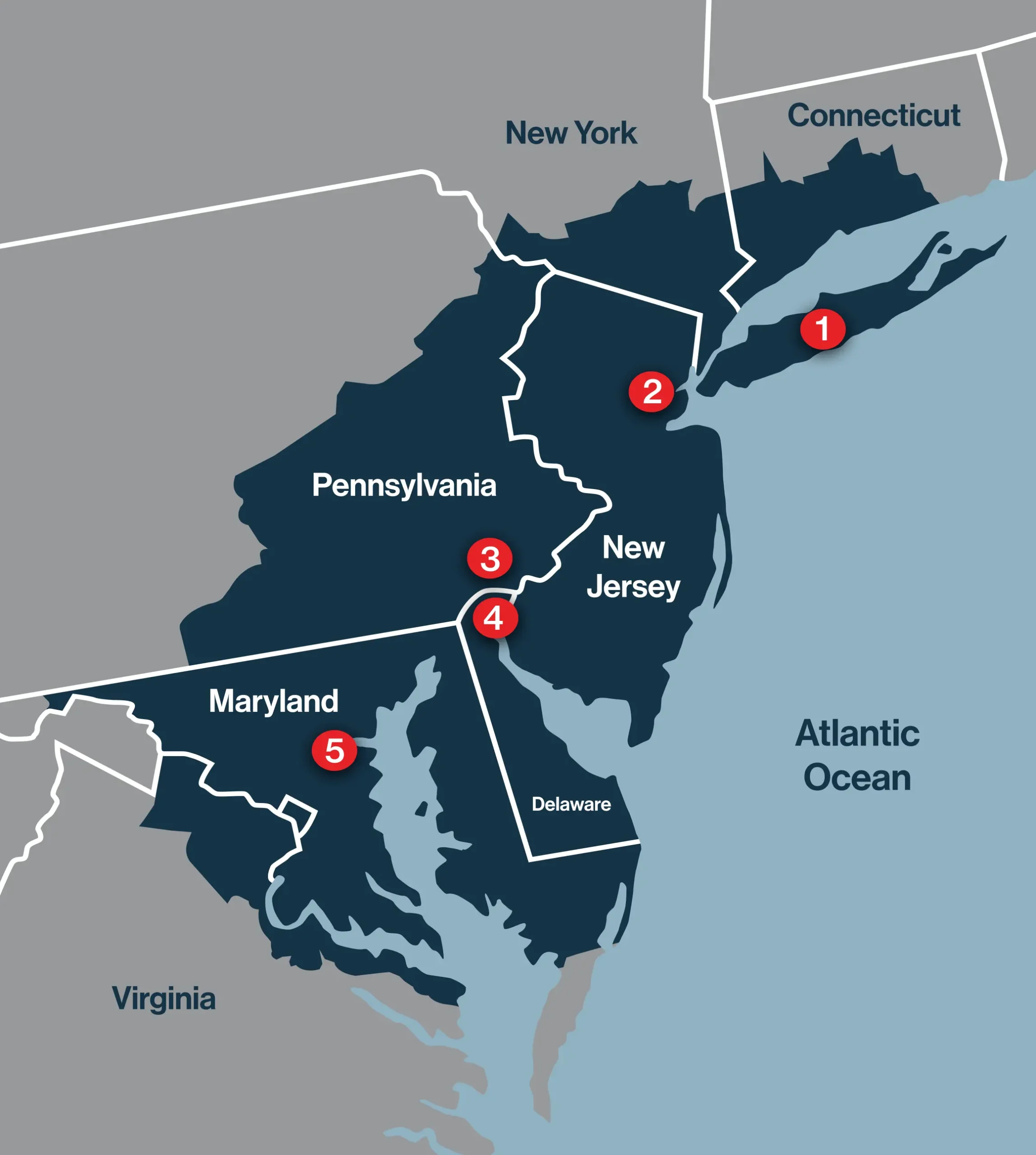 Service Area Map